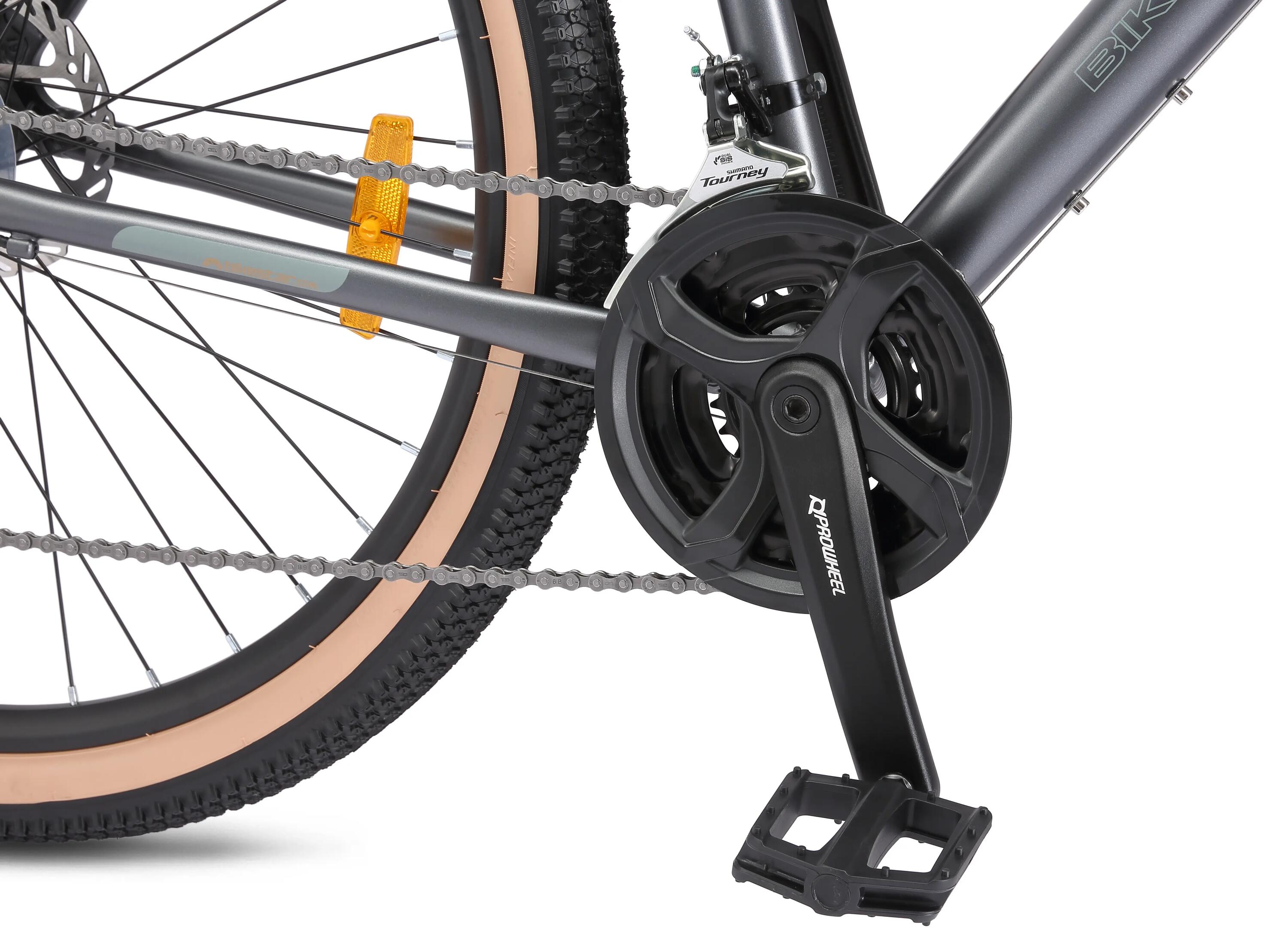 VTT 29" aluminium, semi-rigide, 21 vitesses, frein à disque 6/10