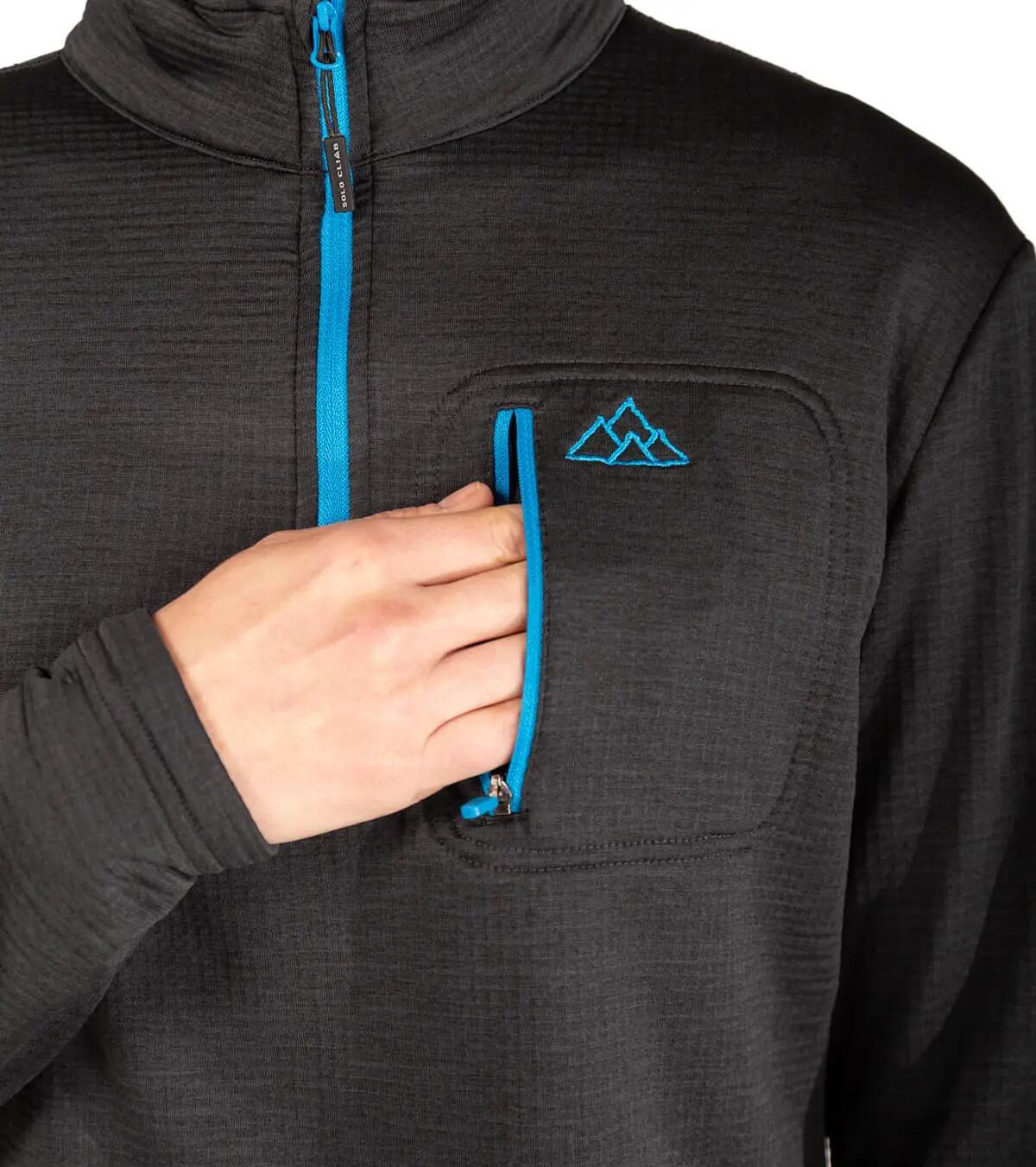 Casaco Polar Raptor Black Alpinismo Mulher Térmico E Transpirável Azul 4/5