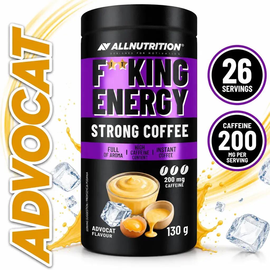 Allnutrition Fitking Energy Strong Coffee 130g Advocat