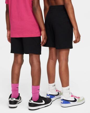 Shorts - Sportswear - Enfant - Jersey léger, logo brodé - Nike - Noir