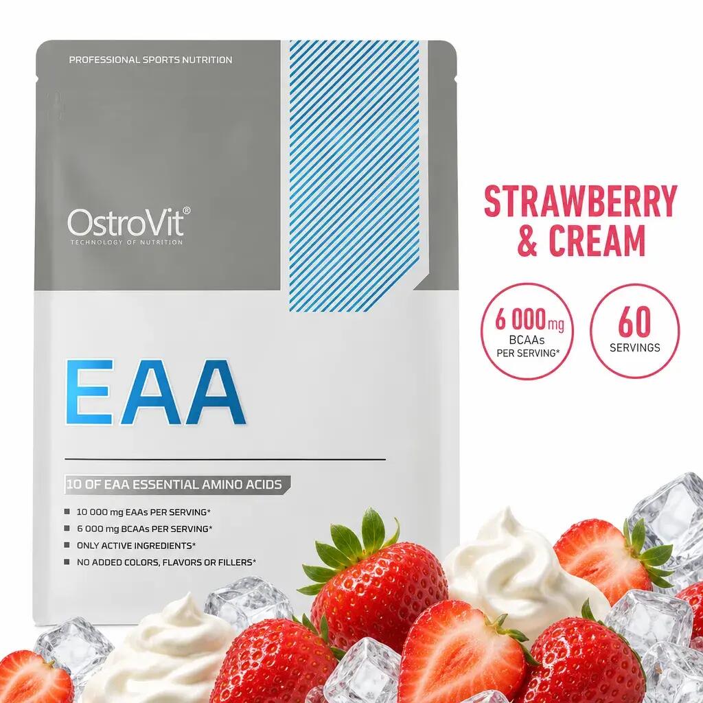 OstroVit EAA 600g Strawberry & Cream