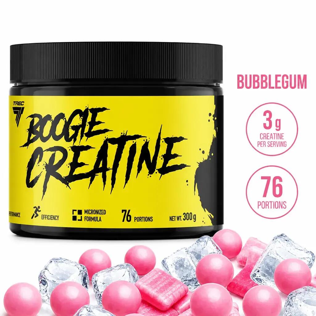 Creatina con Vitaman B6 Boogieman Chicle 300g Trec Nutrition 2/2