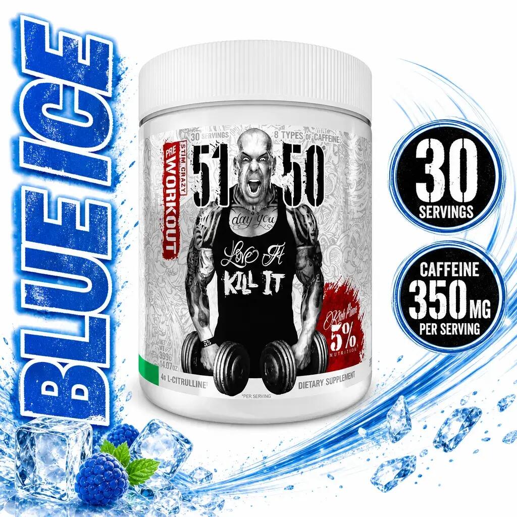 5% Nutrition 5150 Legendary Series 30 Servings Blue Ice