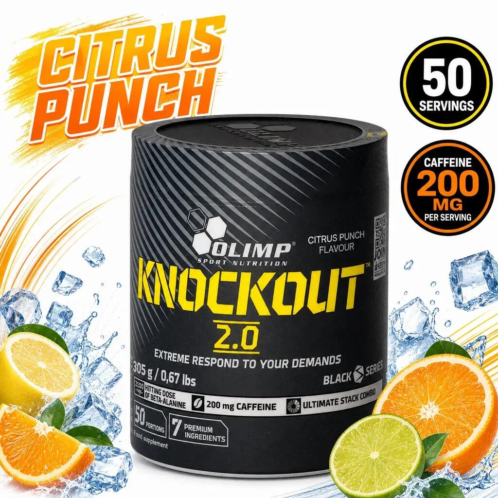 Olimp Knockout 2.0 305g Citrus Punch