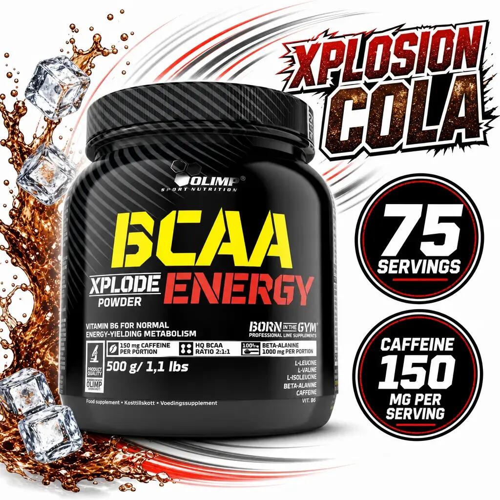 Olimp BCAA Xplode Energy 500g Xplosion Cola