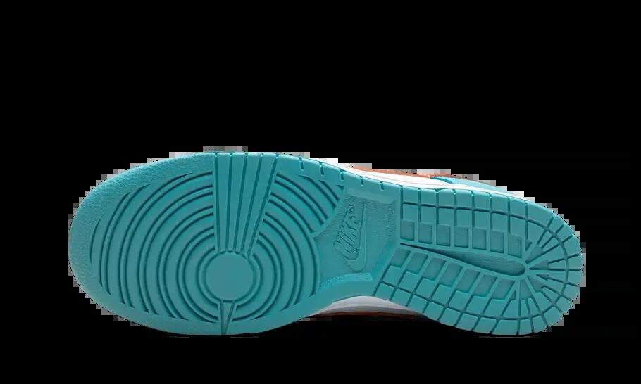 Heren - Lifestyle - Schuhe - Dunk Low Miami Dolphins - Low-top, weiß/grün. 3/4