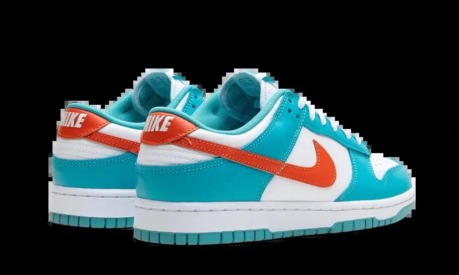 Heren - Lifestyle - Schuhe - Dunk Low Miami Dolphins - Low-top, weiß/grün. 2/4