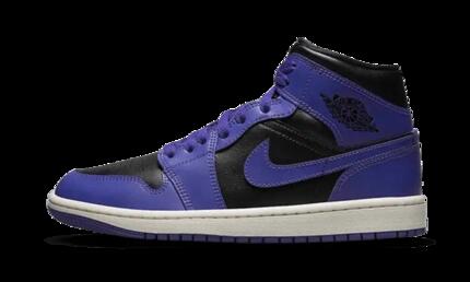 Zapatillas - Air Jordan 1 Mid - Negro/Dark Concord-Sail