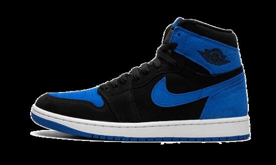 Chaussures - basket - air jordan 1 royal - noir/bleu/blanc