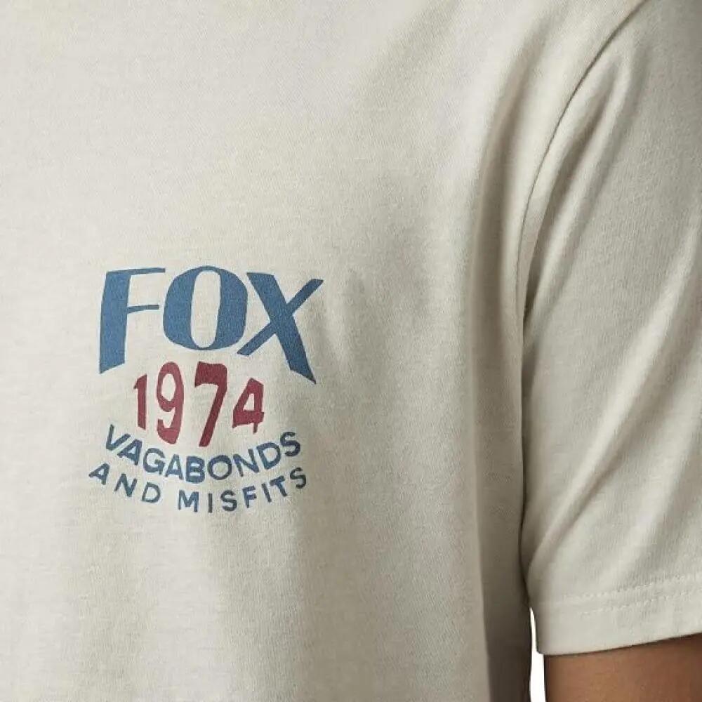 FOX Tees PREDOMINANT SS PREM TEE Vintage White Maat M 3/4