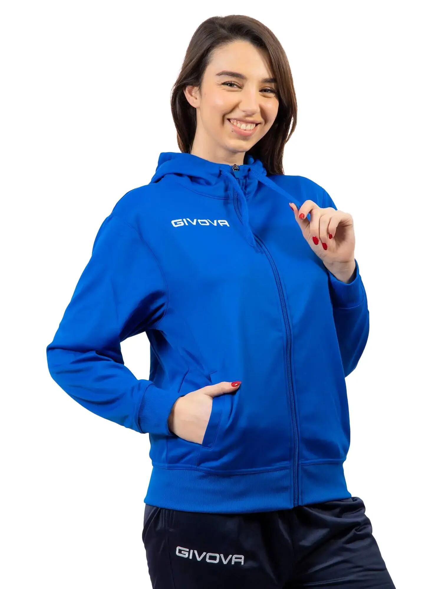 FELPA uomo givova azzurro 2/5