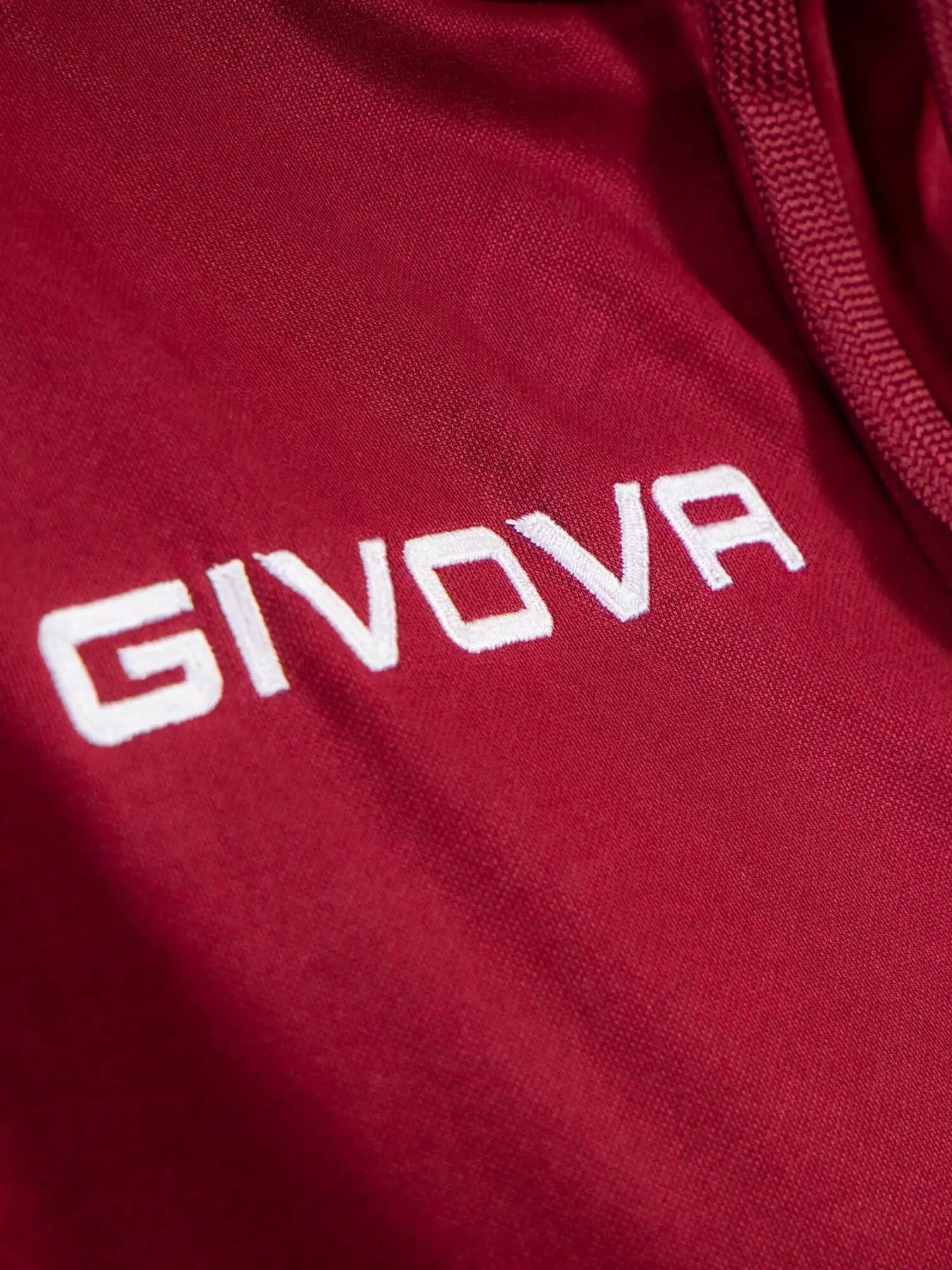 Sweatshirt desportiva Givova Polarfleece 500 Borgonha 5/6