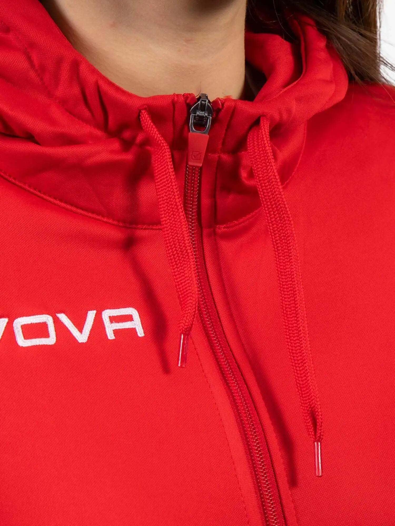 Bluza sportowa Givova Polarfleece 500 czerwona 5/6