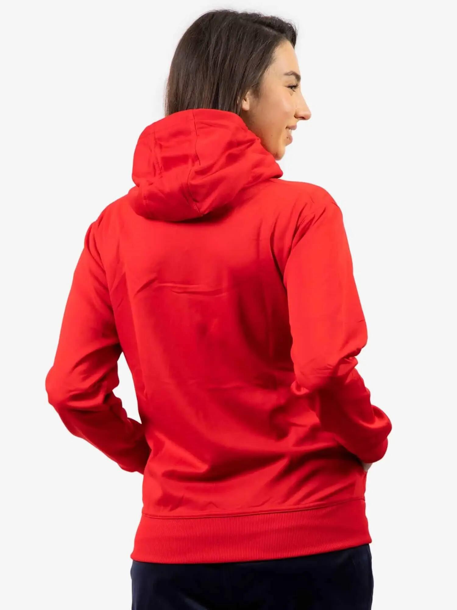 Bluza sportowa Givova Polarfleece 500 czerwona 4/6