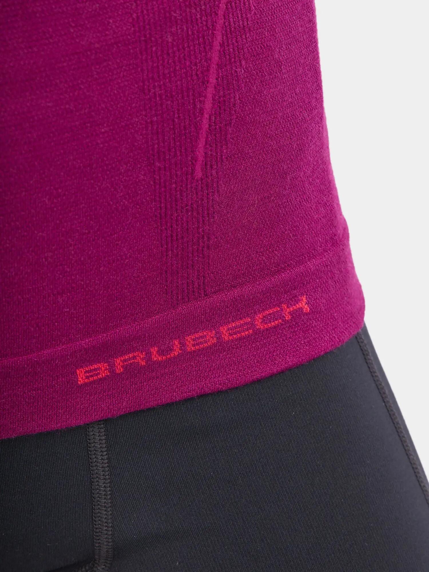 Koszulka wełniana z krótkim rękawem damska Brubeck ACTIVE WOOL 7/7