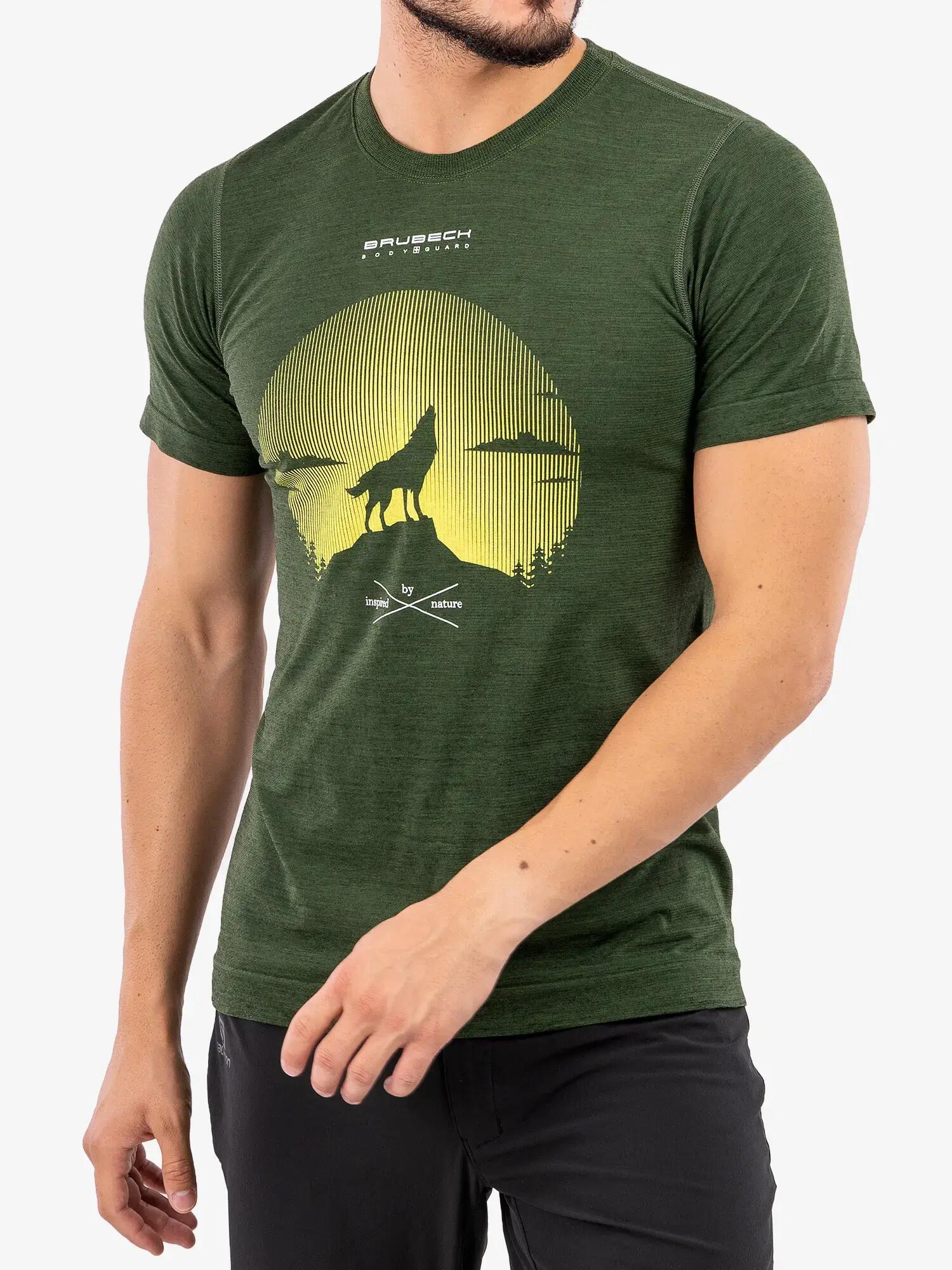 Koszulka turystyczna OUTDOOR WOOL PRO z wełną merino Męska 7/7