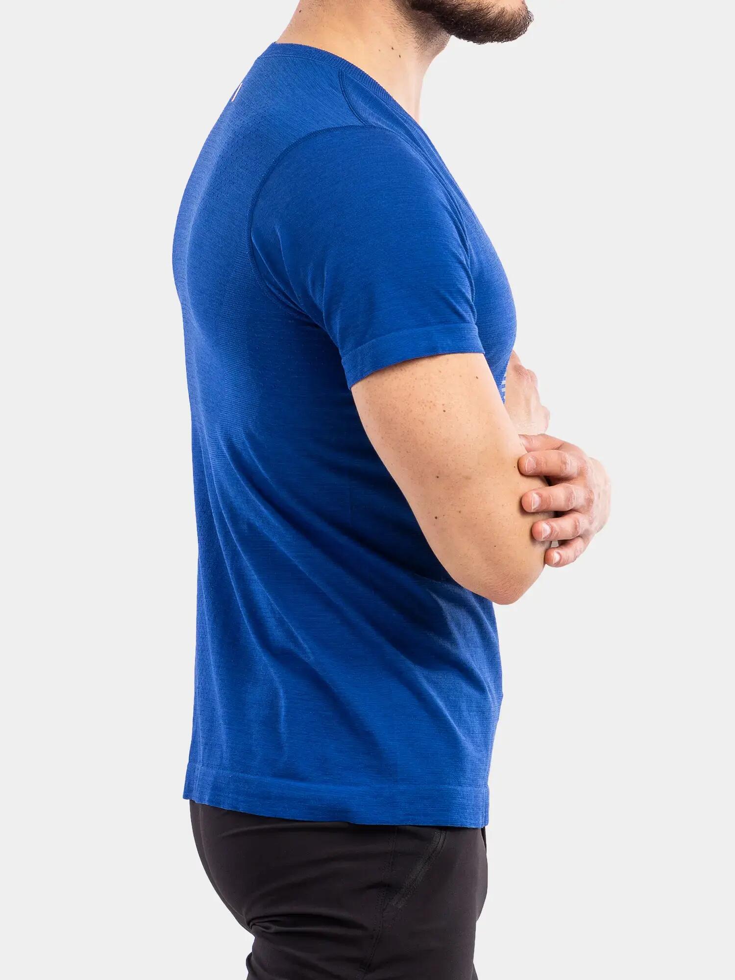 Koszulka turystyczna OUTDOOR WOOL PRO z wełną merino Męska 6/7