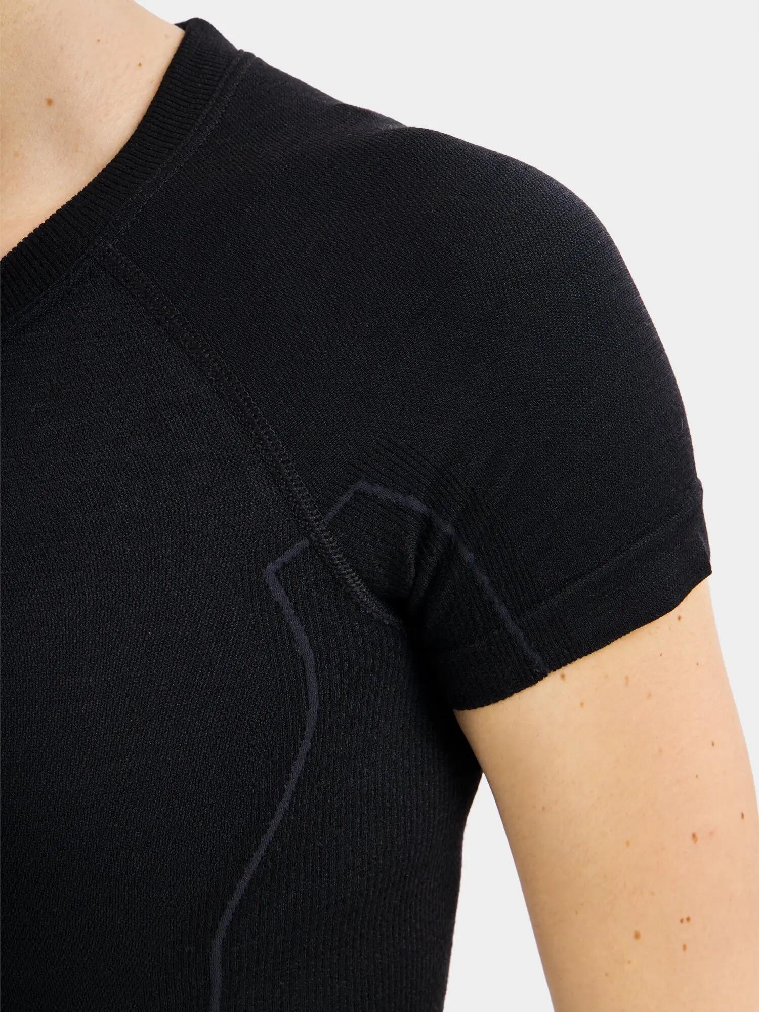 Koszulka wełniana z krótkim rękawem damska Brubeck ACTIVE WOOL 5/7
