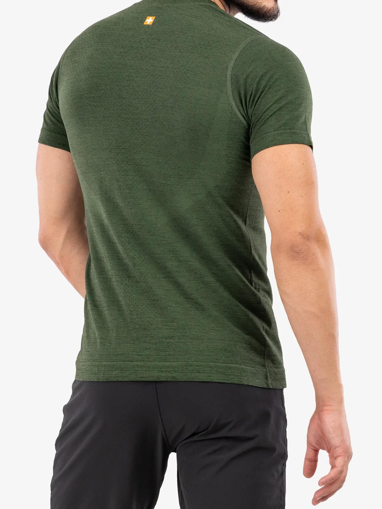 Koszulka turystyczna OUTDOOR WOOL PRO z wełną merino Męska 5/7