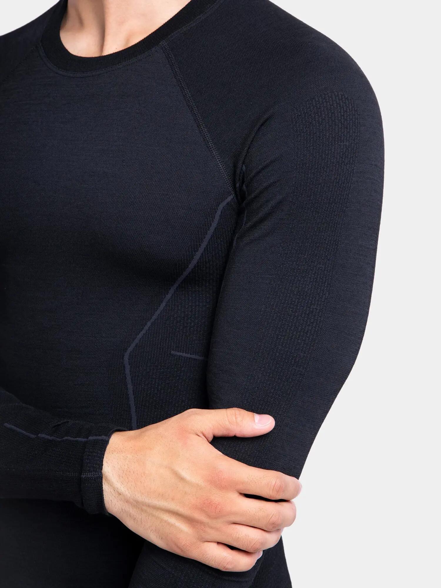 Koszulka wełniana z długim rękawem męska Brubeck ACTIVE WOOL 7/7