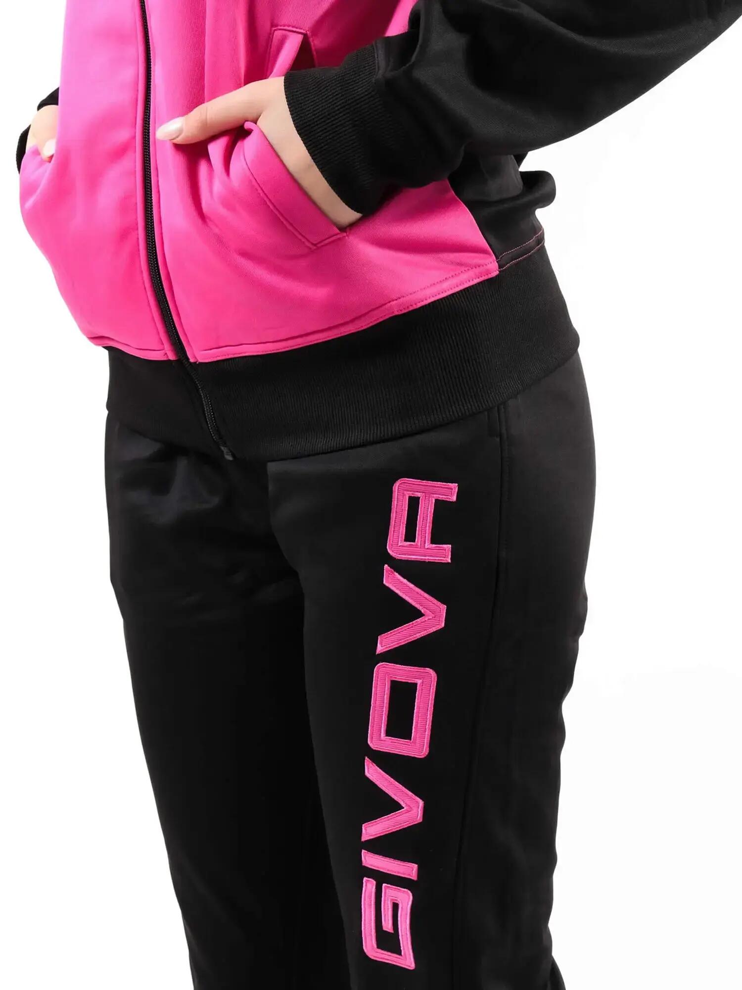 Givova Cuba Ensemble de sport fuchsia-noir 5/5