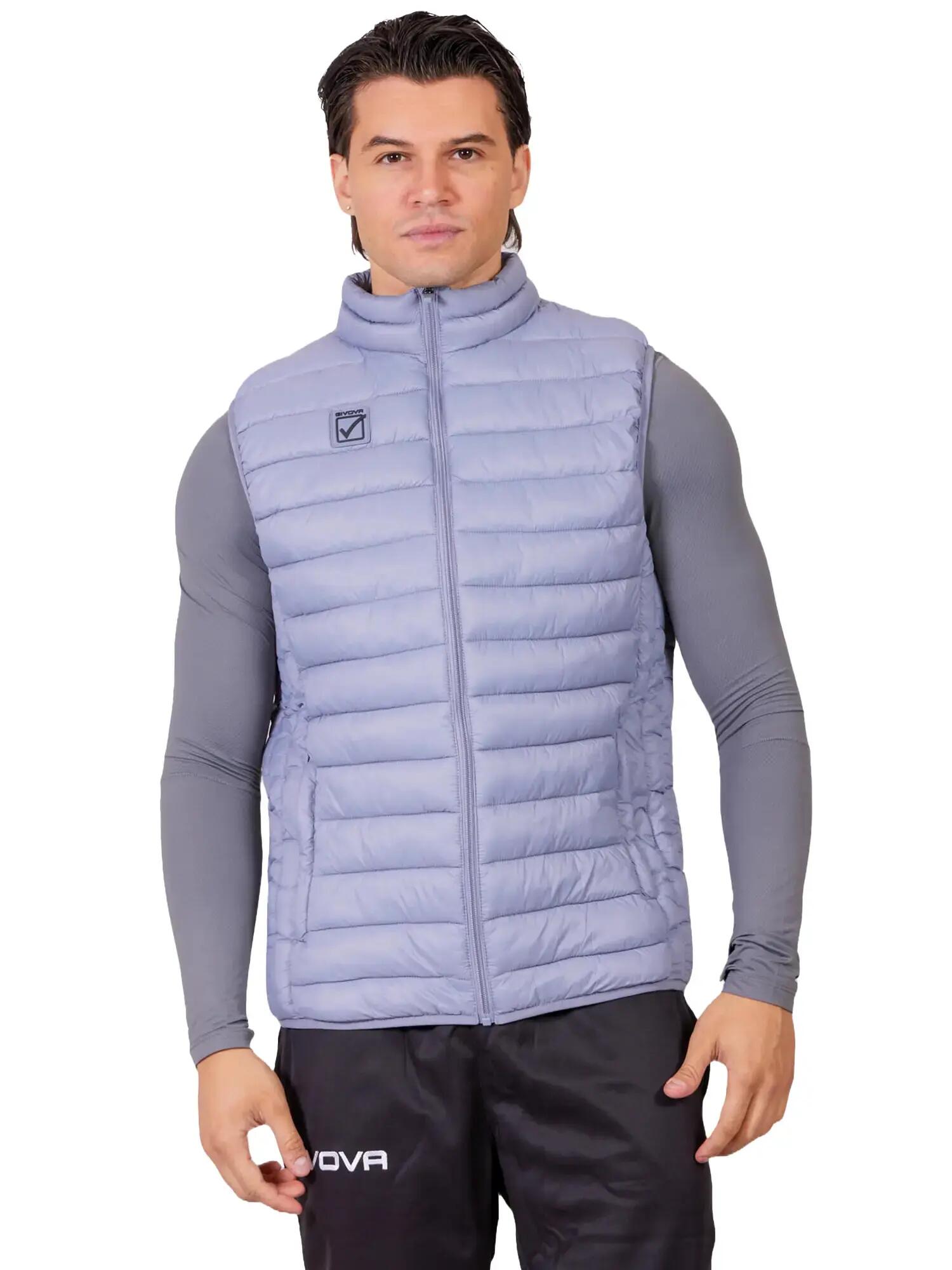 Giubbini uomo givova grigio chiaro 2/4