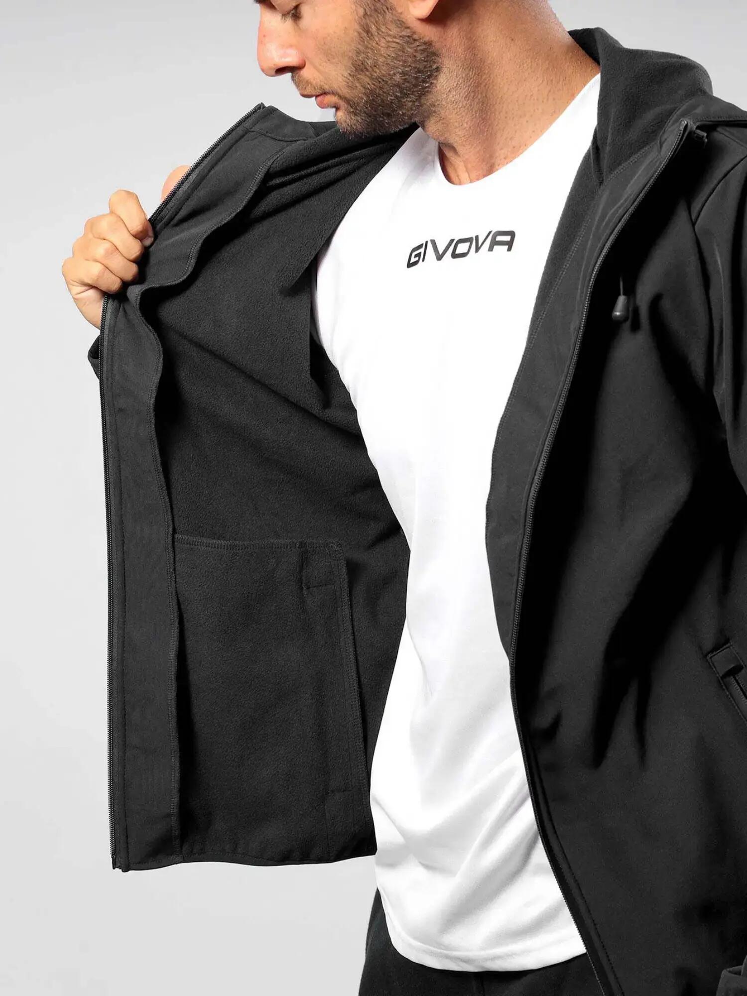 Giubbini uomo givova nero 6/7