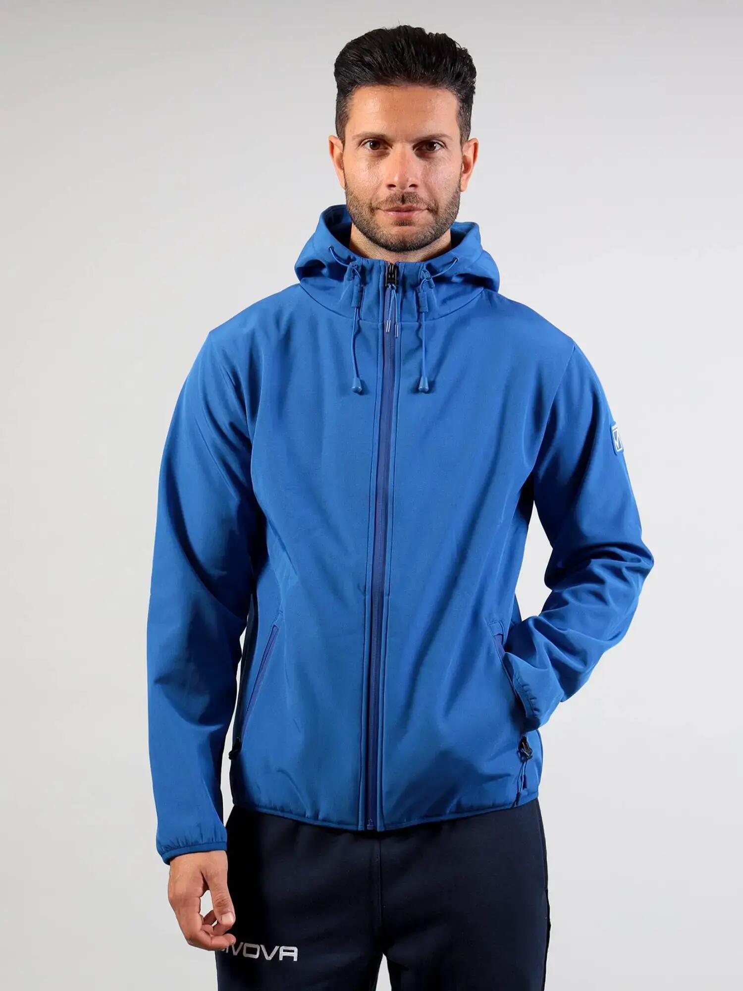 Jaqueta Softshell Unissexo Givova Azul Royal 6/7
