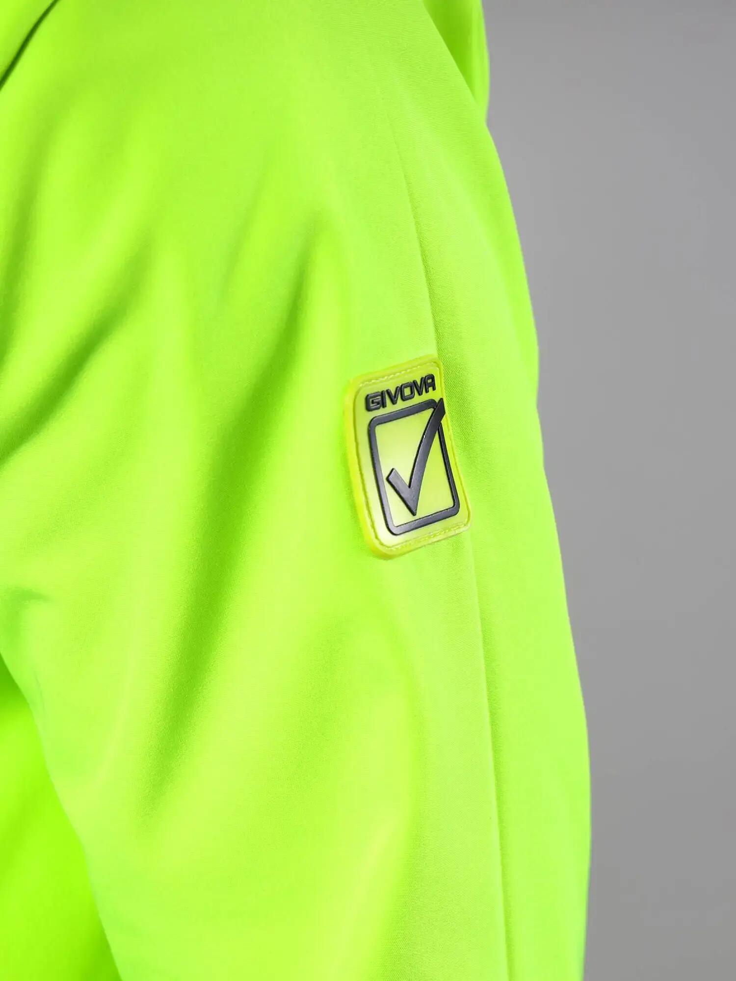 Jaqueta Softshell Fluo Amarela Unissex Givova - Impermeável e Respirável 5/7