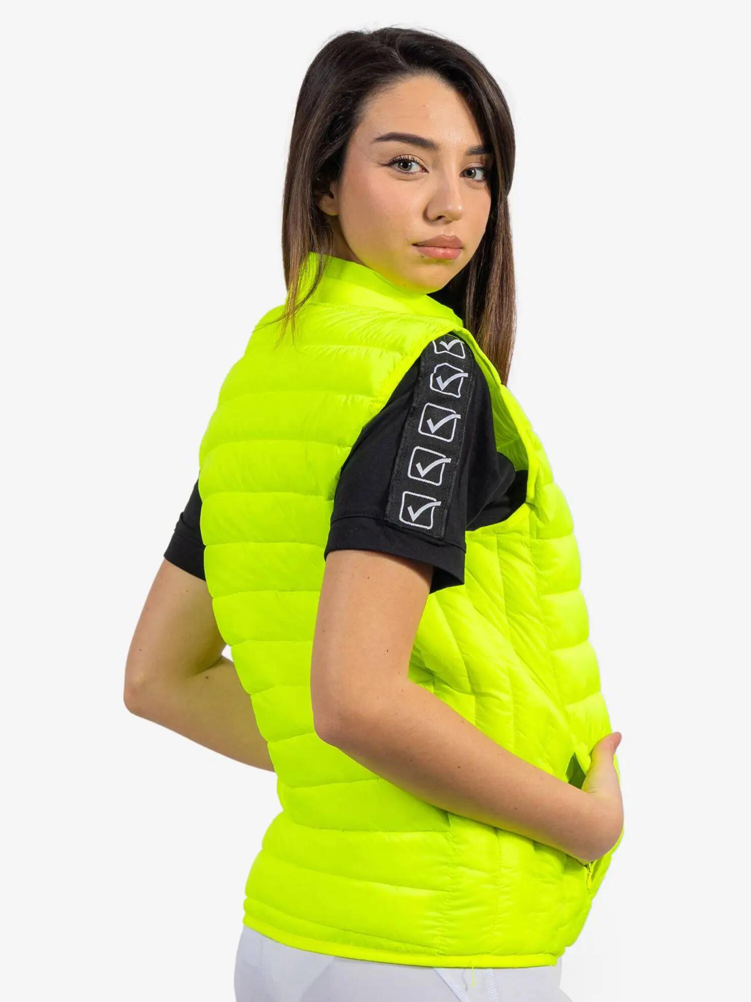 Giubbini uomo givova giallo fluo 3/4