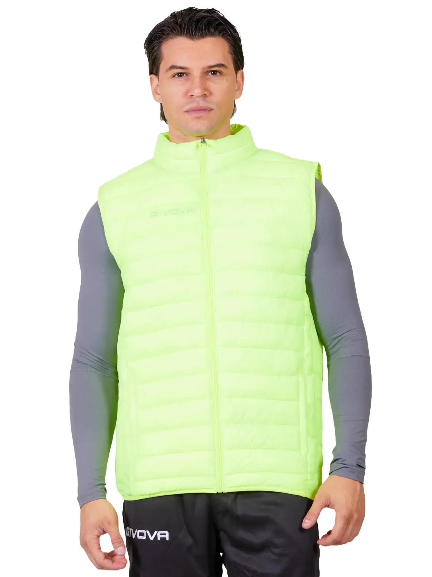 Giubbini uomo givova giallo fluo 2/4