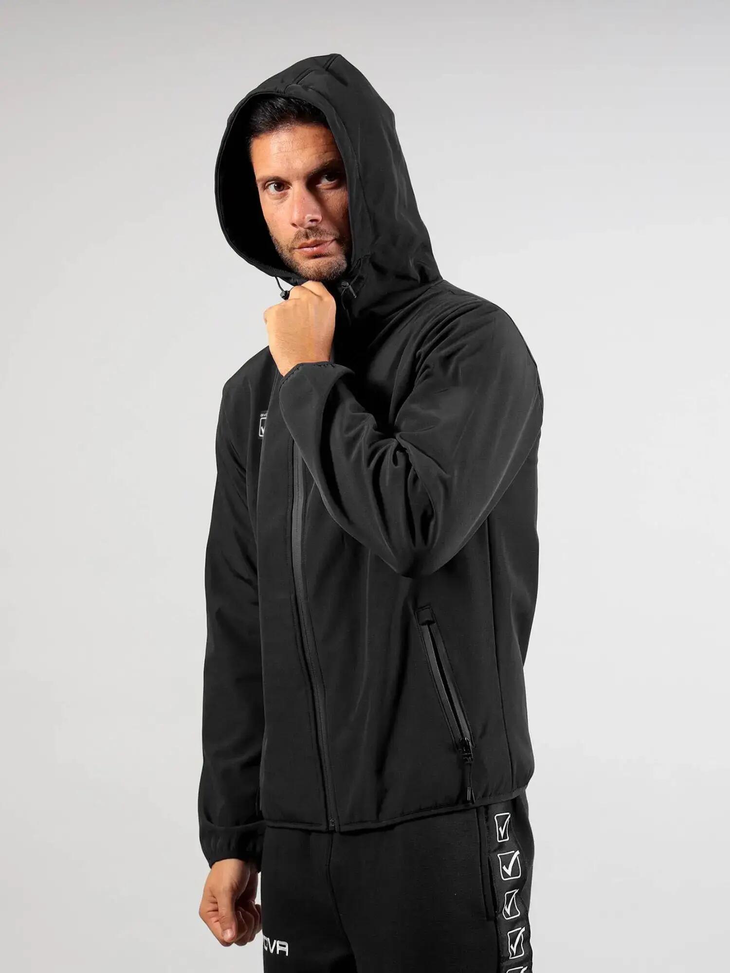 Kurtka Softshell Givova z kapturem, wodoodporna 3/7