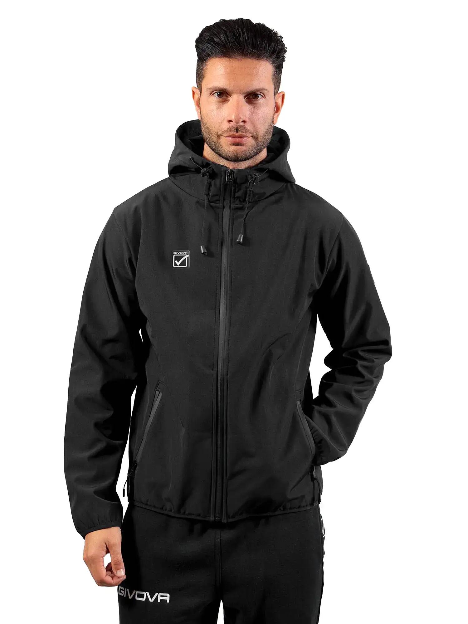 Kurtka Softshell Givova z kapturem, wodoodporna 2/7