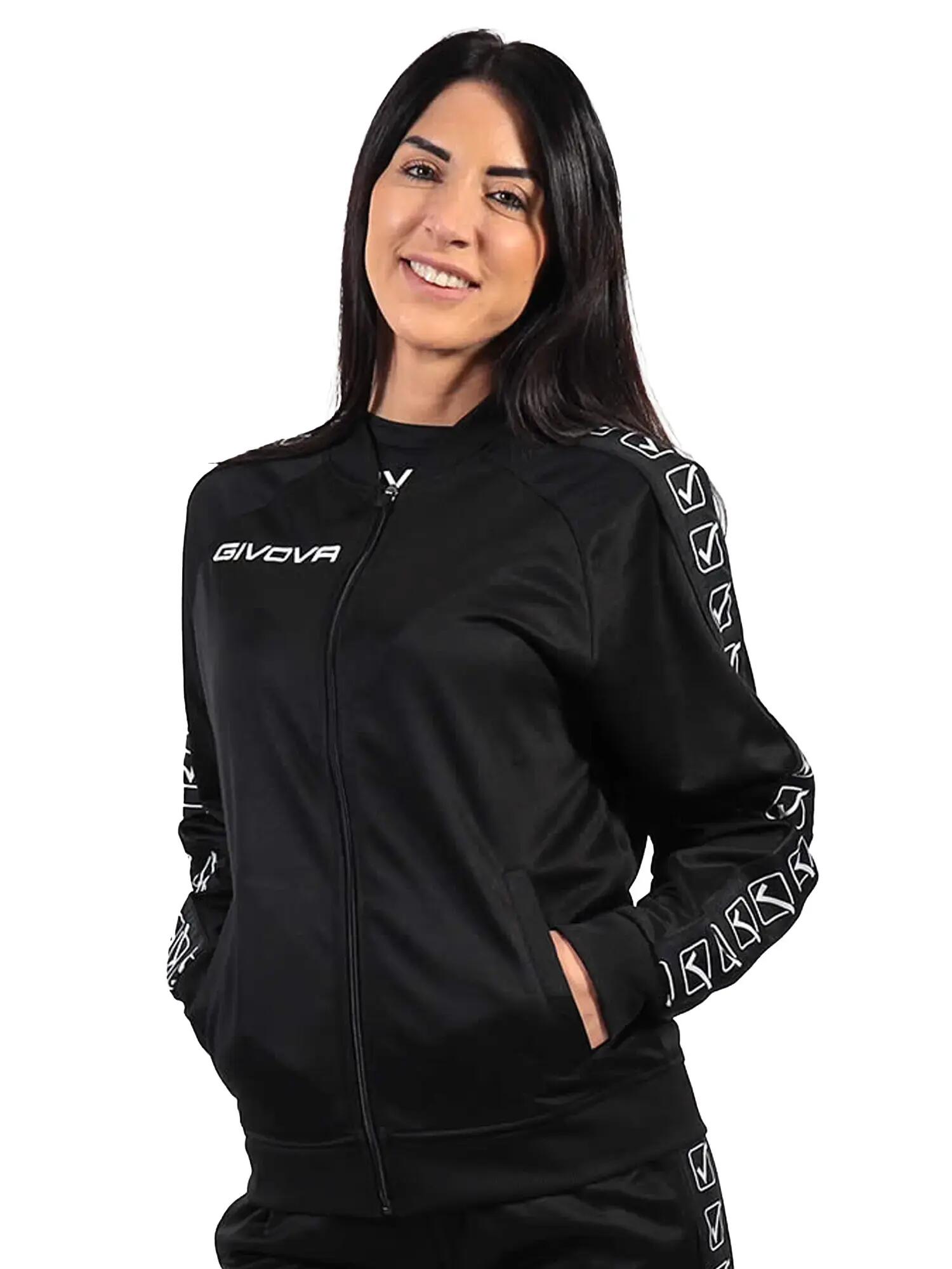 Chaqueta de chándal con raya Givova College 2/7
