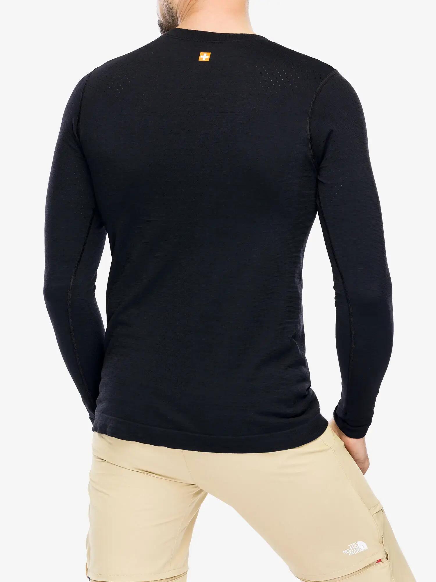 Koszulka męska z długim rękawem wełniana Brubeck OUTDOOR WOOL PRO 6/7