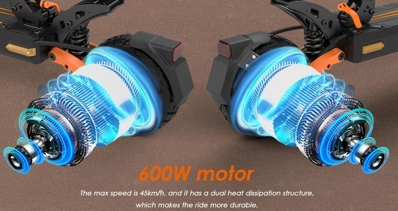 KUKIRIN G2 Pro Elektromos Roller, 500W, 65 km-es hatótávolság 8/12