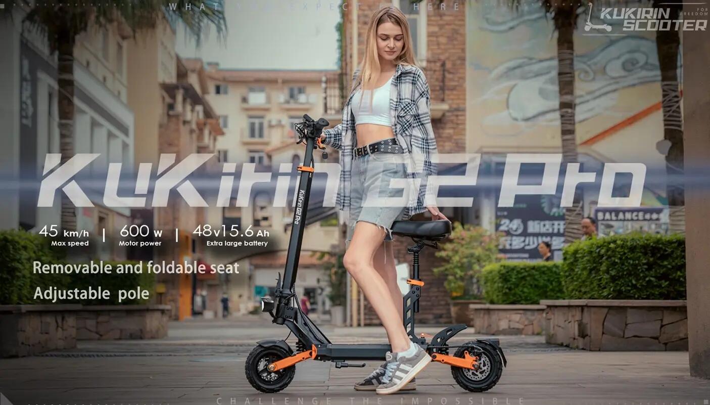 KUKIRIN G2 Pro Elektromos Roller, 500W, 65 km-es hatótávolság 5/12