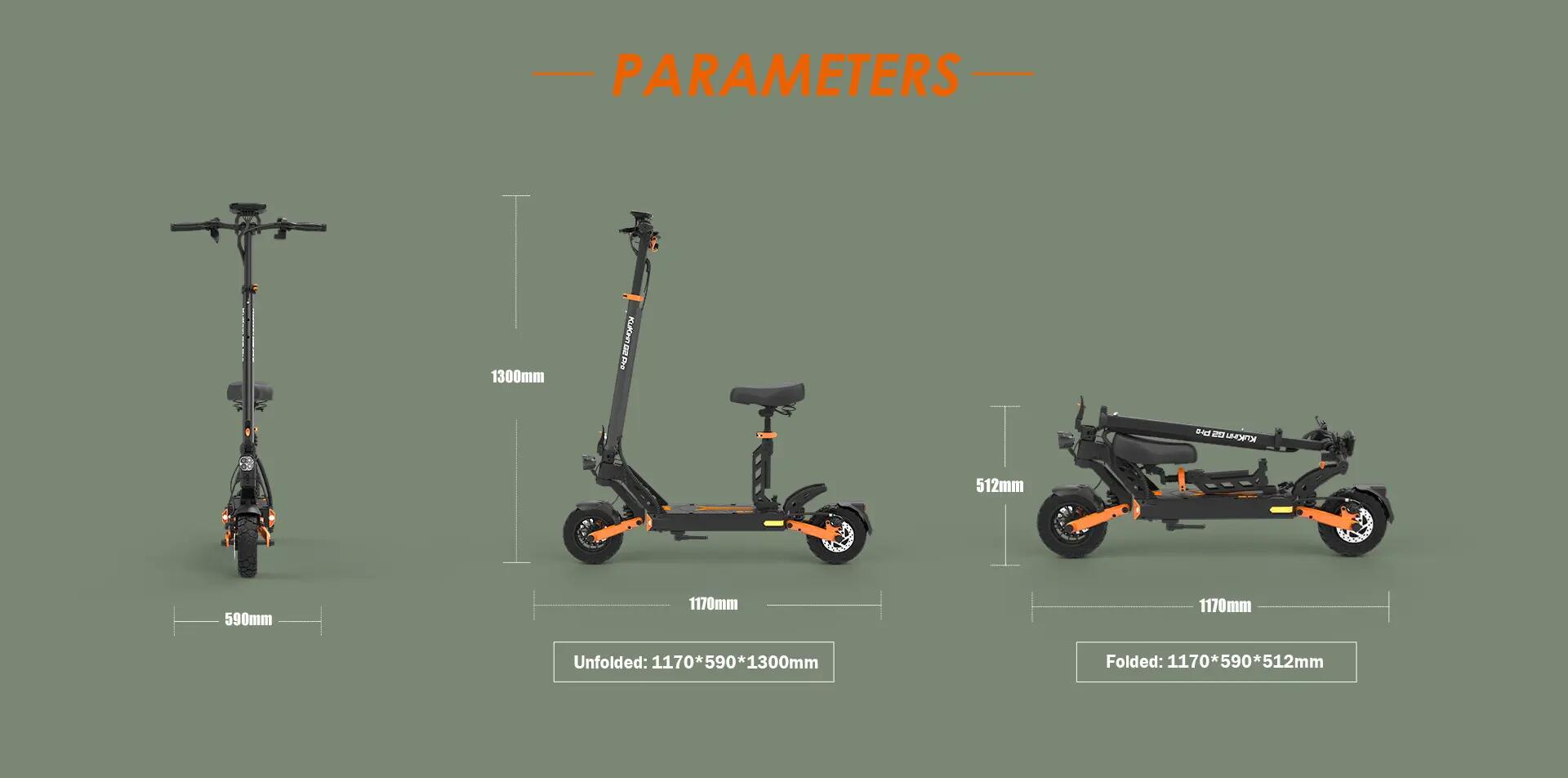 KUKIRIN G2 Pro Elektromos Roller, 500W, 65 km-es hatótávolság 12/12