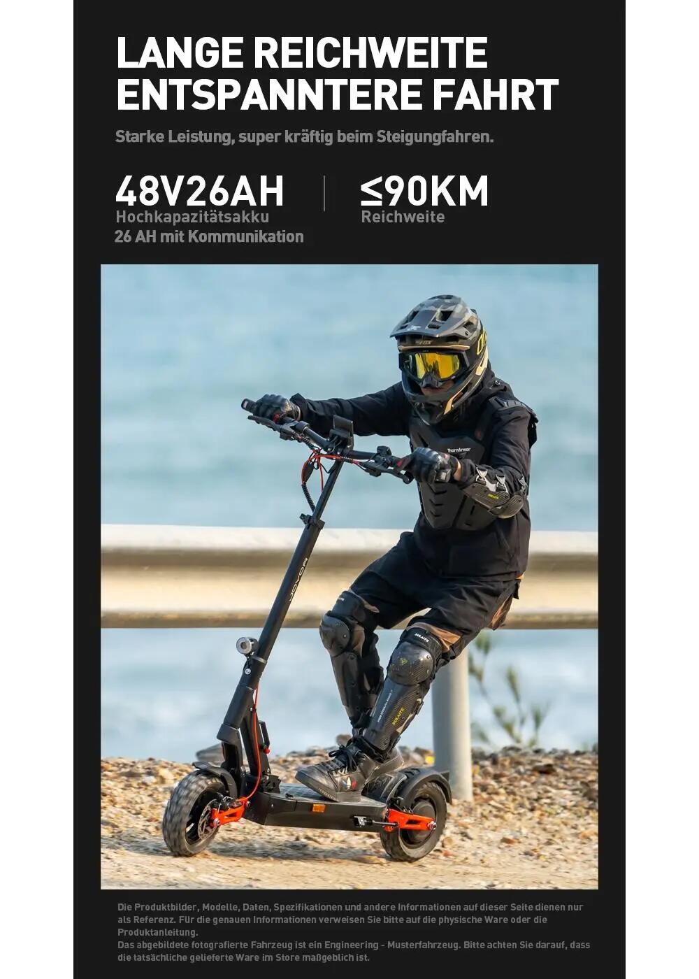 JOYOR T6E PRO elektromos roller, 600 W-os szénkefe nélküli motorral, kb. 70 km 11/15