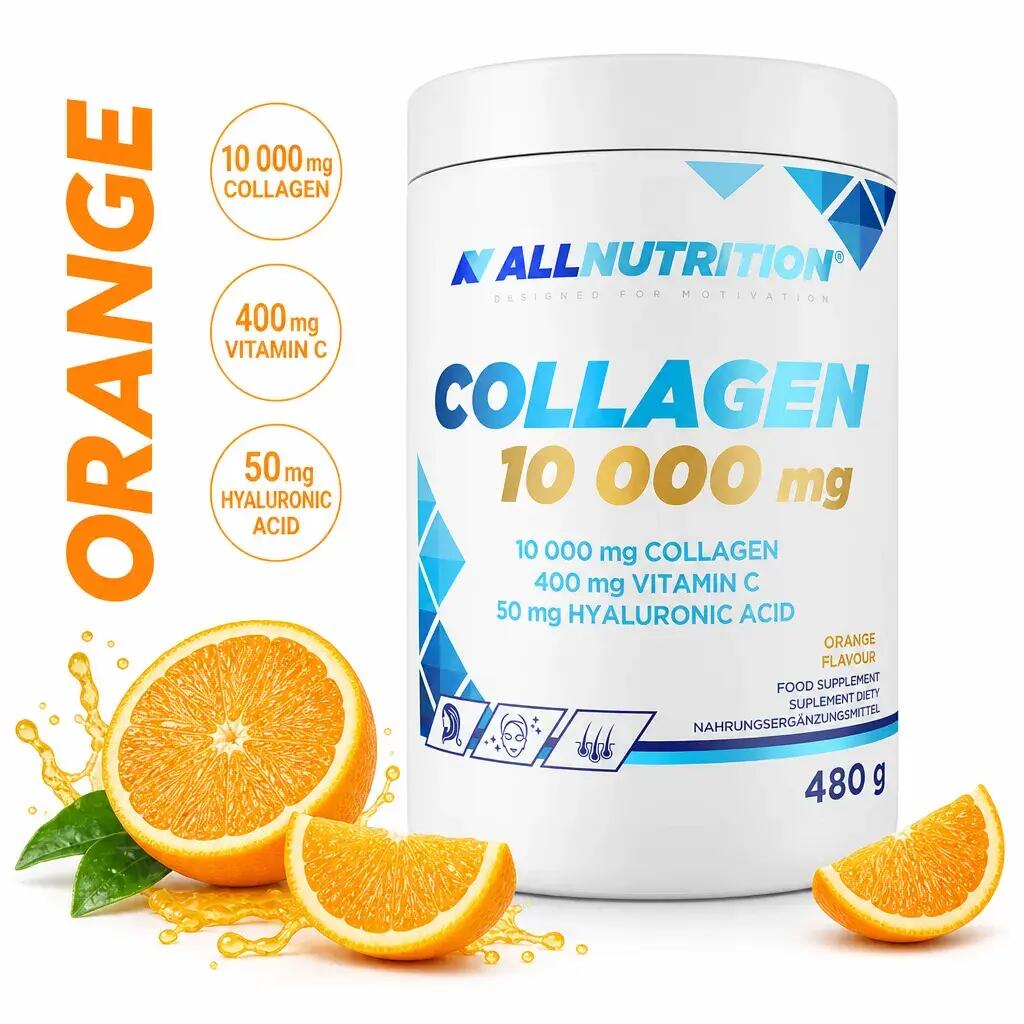 Allnutrition Collagen 10 000mg 480g Orange 1/2