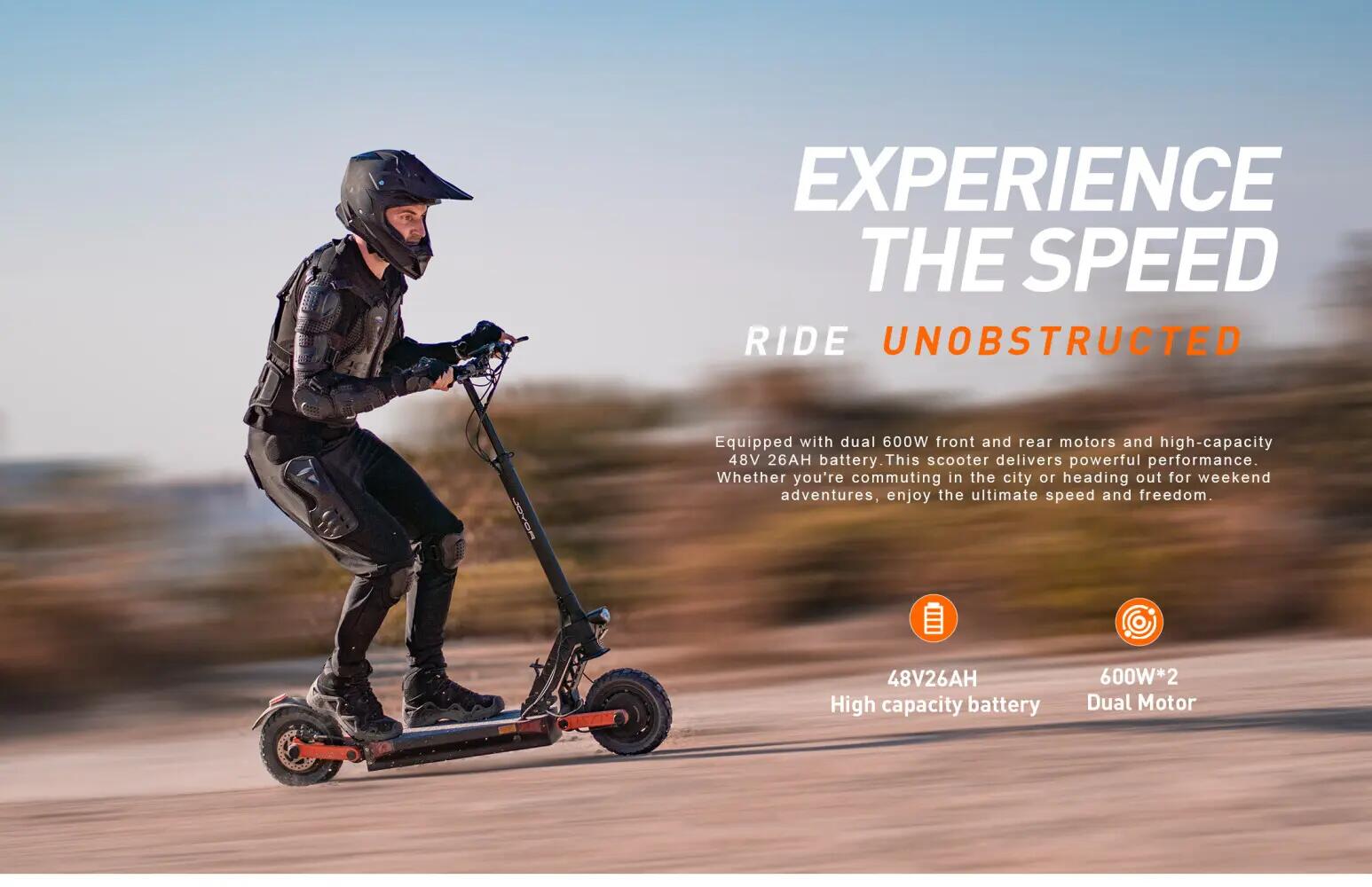 JOYOR S8-S-Z elektromos roller: hatótávolság és kényelem 9/11