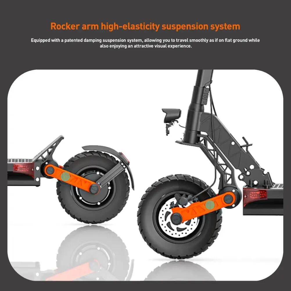 JOYOR S8-S-Z elektromos roller: hatótávolság és kényelem 6/11