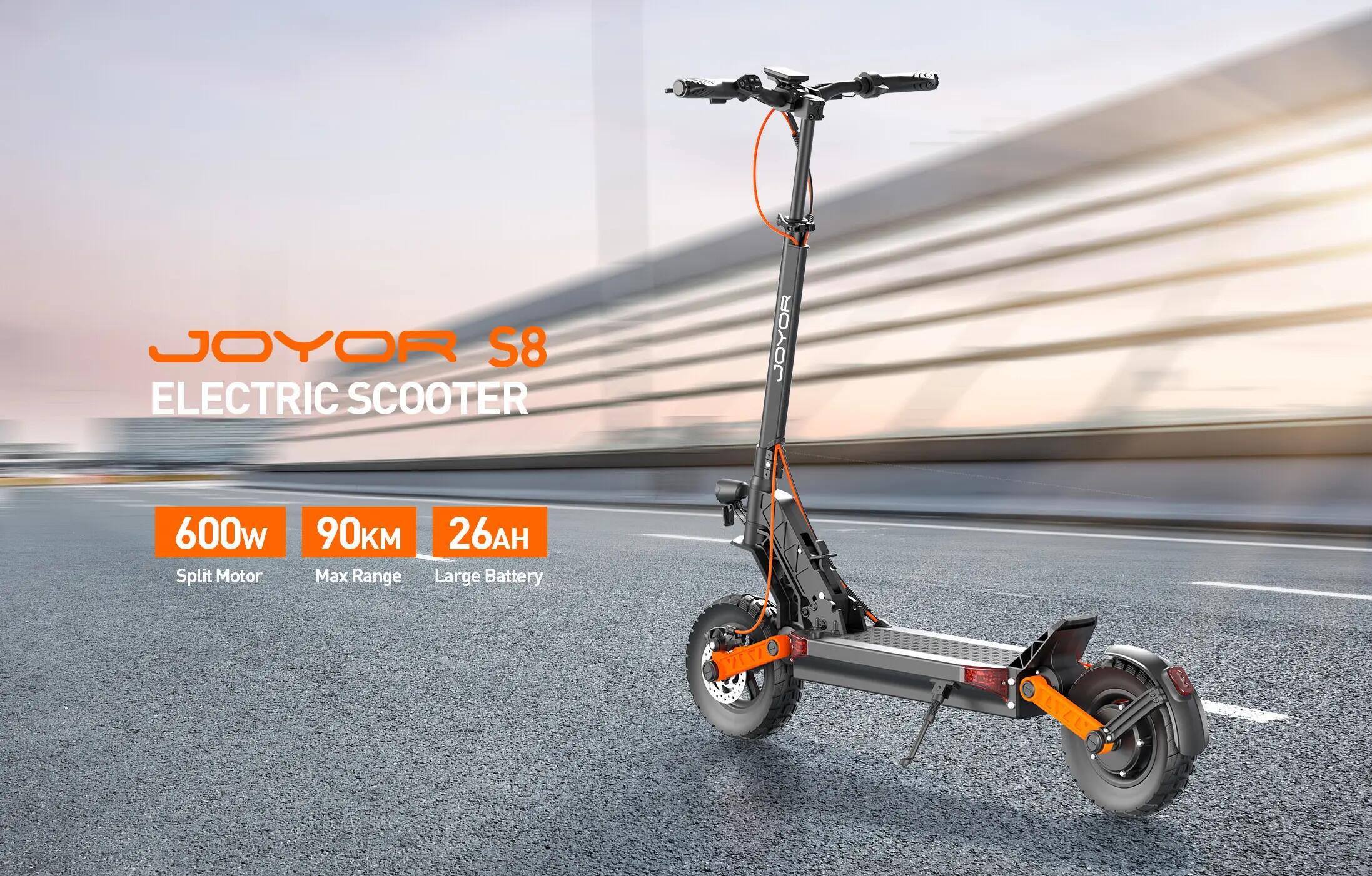 JOYOR S8 elektromos roller, 75-90 km hatótávolsággal 5/11