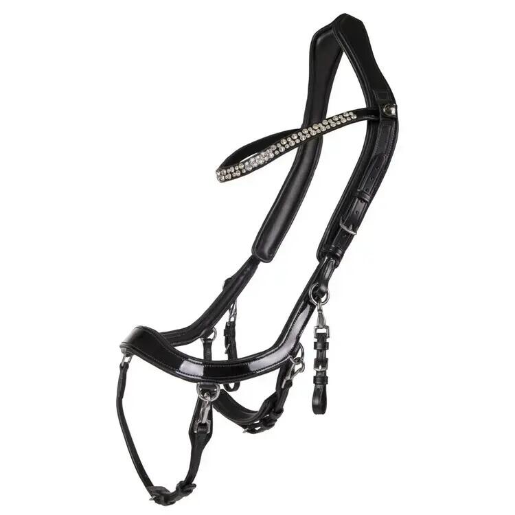 Anatomical horse riding bridle Presteq FaySport Shine