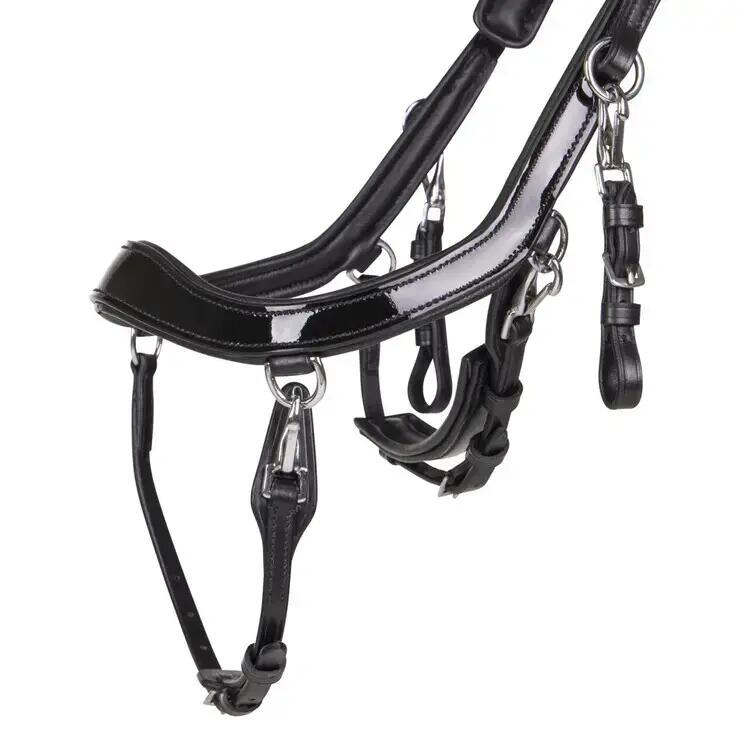Bridón de equitación anatómico para caballo Presteq FaySport Shine 3/4