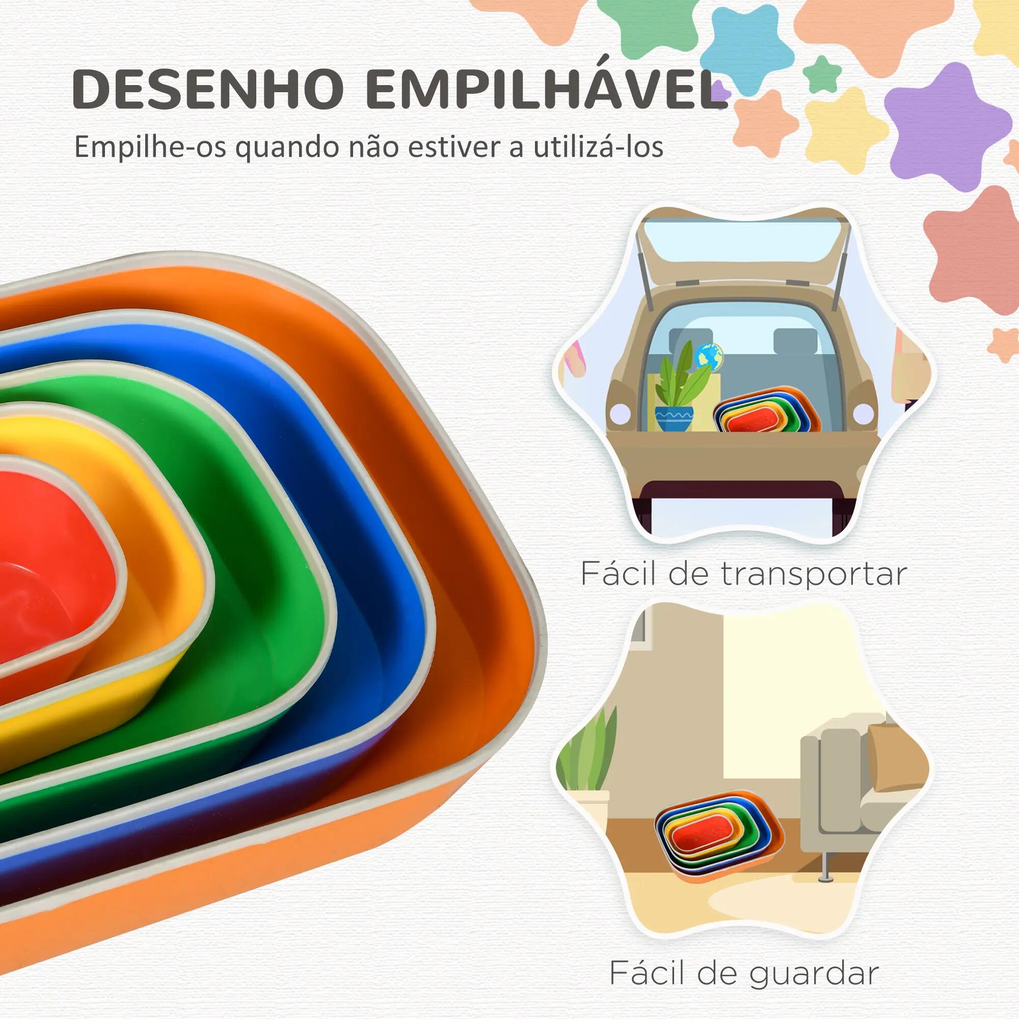 Jogo de equilíbrio para crianças ZONEKIZ 36x27,5x31 cm multicor 8/10