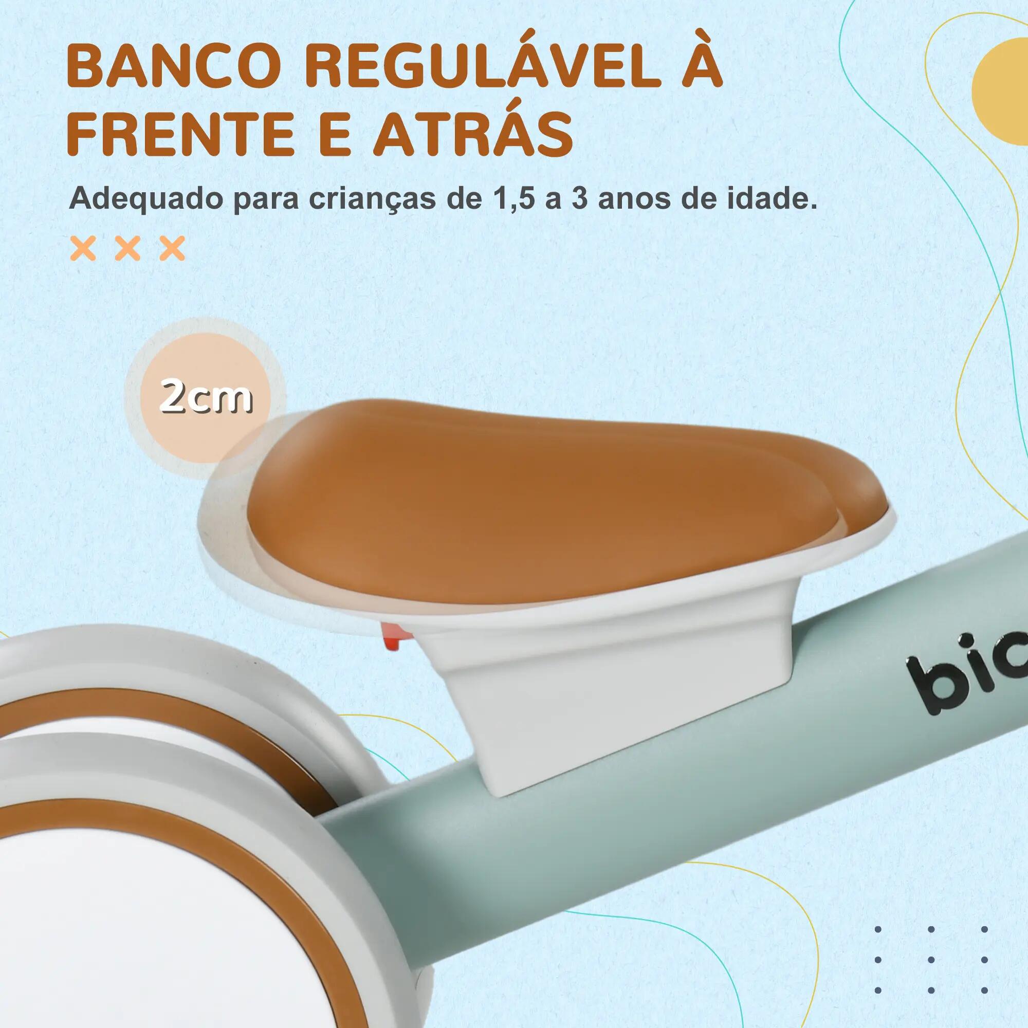 Bicicleta sin Pedales AIYAPLAY 56x27x39 cm Verde 8/11