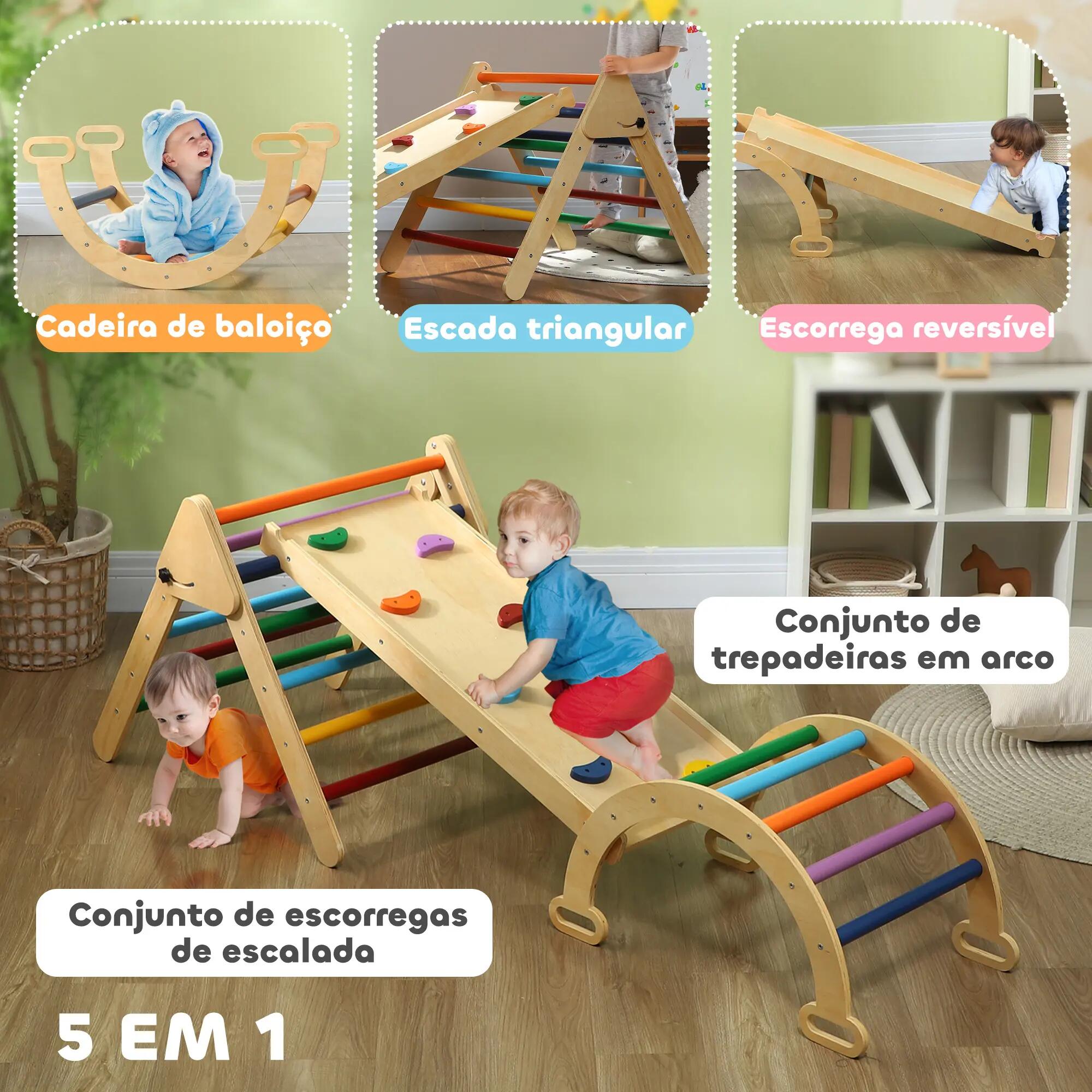 Jogo de aprendizagem 178x64,5x63 cm multicor AIYAPLAY 7/11