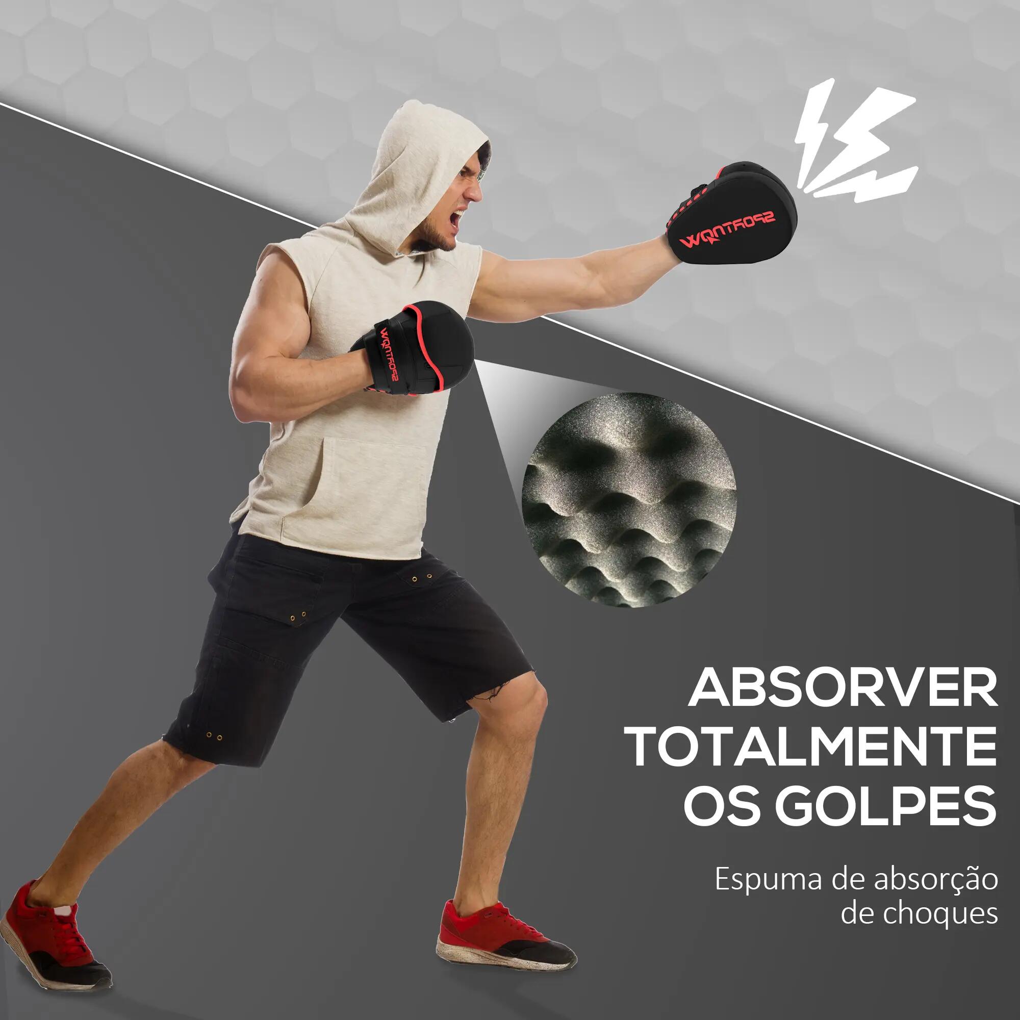 Manoplas de Boxeo SPORTNOW 24x19x4 cm Negro 7/10