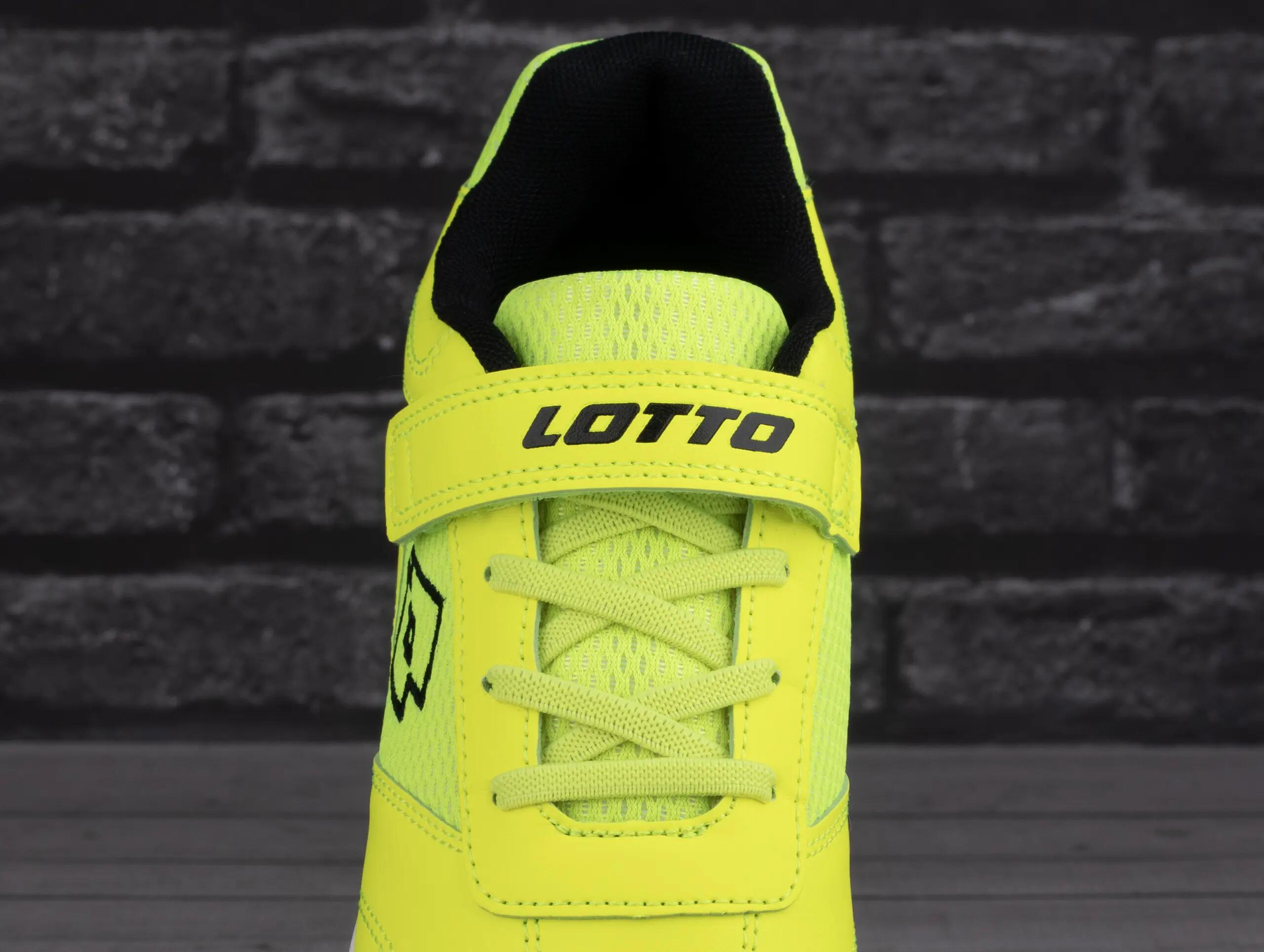 Lotto Whizzer T Teenage Trainers 2600120T 2411 Fr. Yellow/Black 6/7